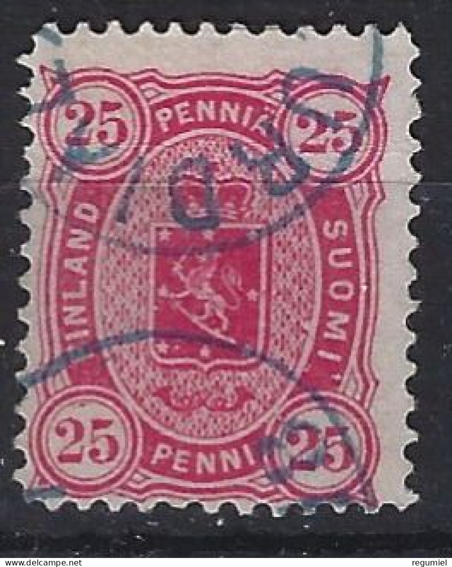 Finlandia U   17 (o) Usado.1875. Dent. 12 1/2 - Used Stamps