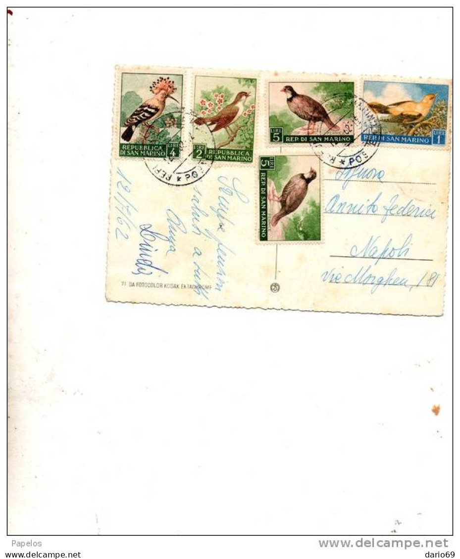 1962    CARTOLINA VIAGGIATA - Lettres & Documents