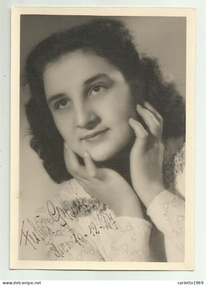 AUTOGRAFO FULVIA GRASSI SOPRANO   SU FOTOGRAFIA CM. 15X10 - Chanteurs & Musiciens