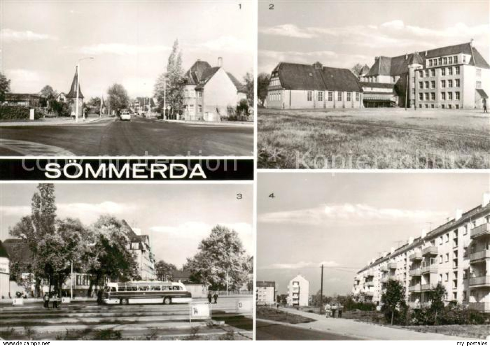 73845741 Soemmerda Stadtring Salzmannschule Busbahnhof Strasse Der Einheit Soemm - Soemmerda