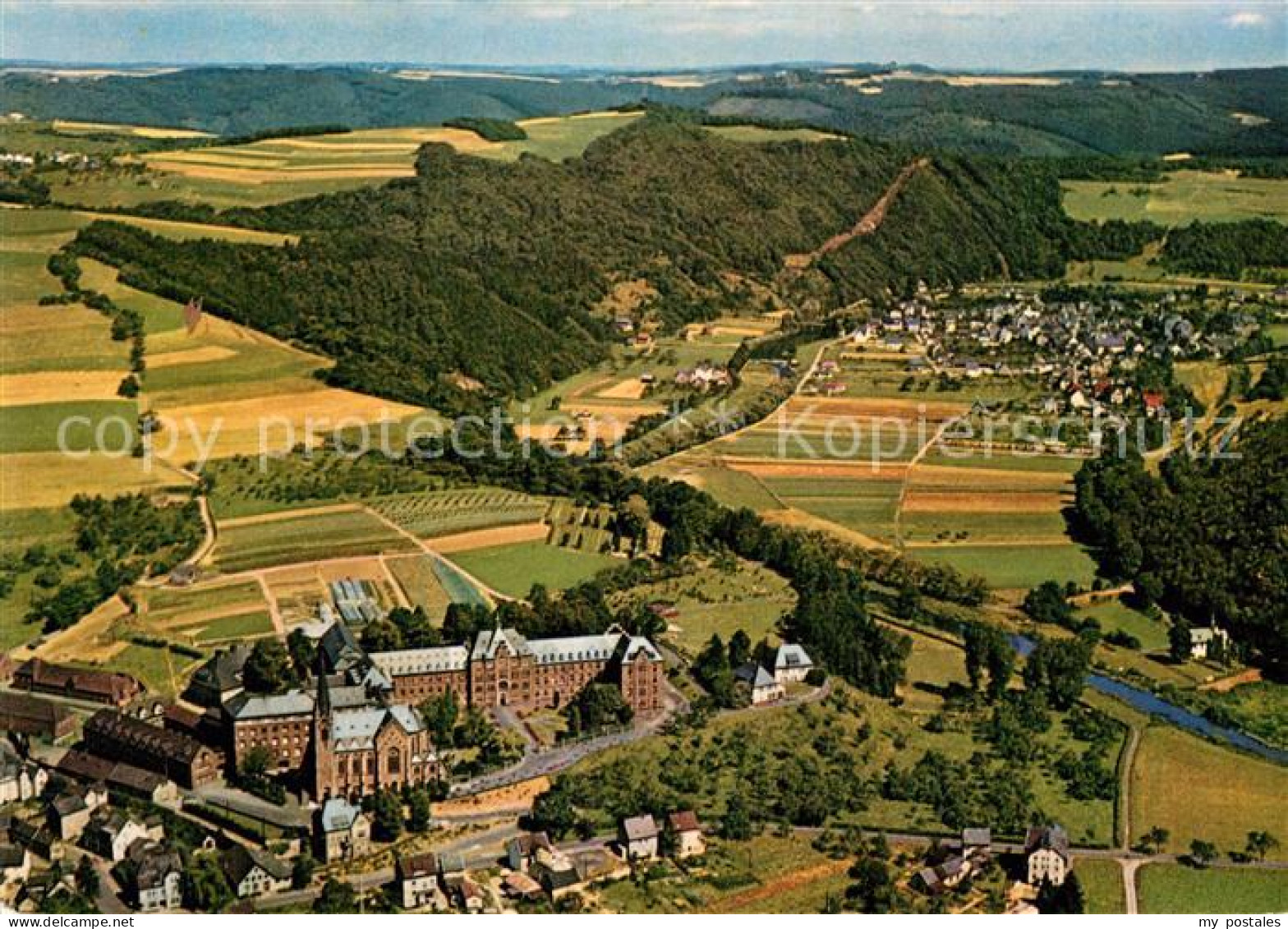 73028964 Hausen Linz Rhein Sanatorium St. Josefshaus Fliegeraufnahme Linz - Linz A. Rhein