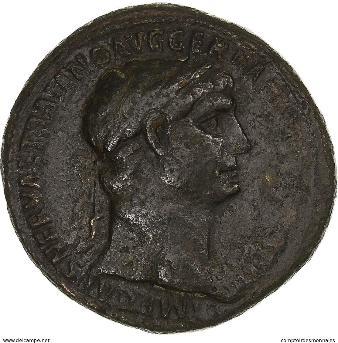 Trajan, Sesterce, 103-111, Rome, Extrêmement Rare, Bronze, TB+, RIC:508 - Die Antoninische Dynastie (96 / 192)