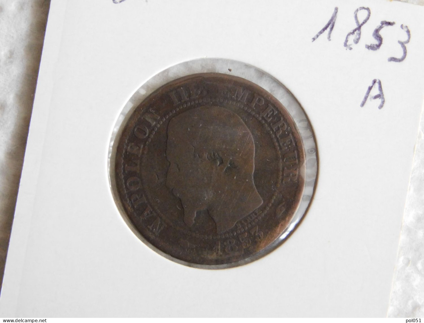 France 5 Centimes 1853 A (87) - 5 Centimes