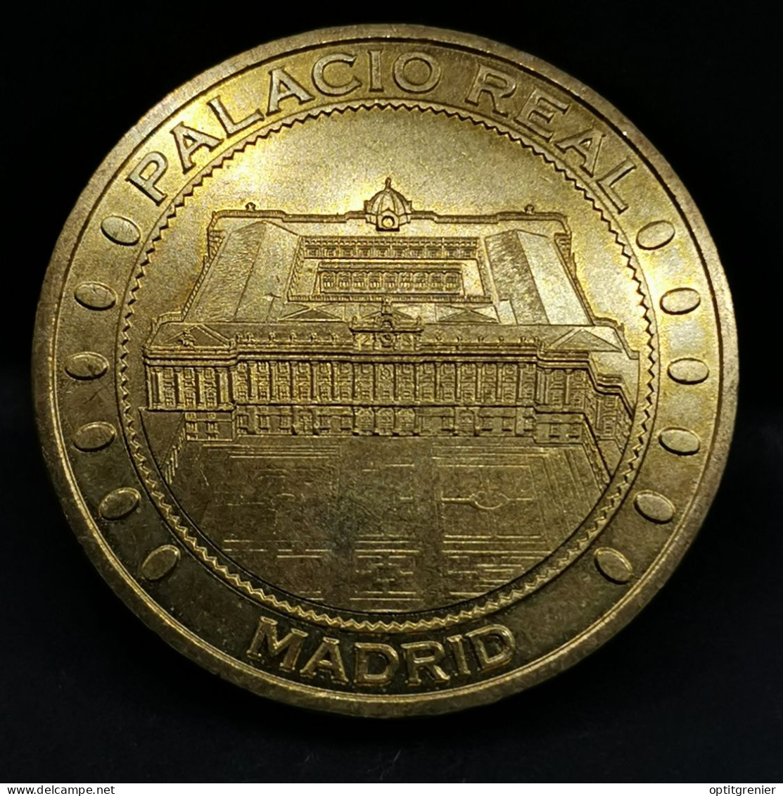 JETON TOURISTIQUE 2021 MADRID PALACIO REAL ESPAGNE / SPAIN TOKEN / 33mm - Other & Unclassified