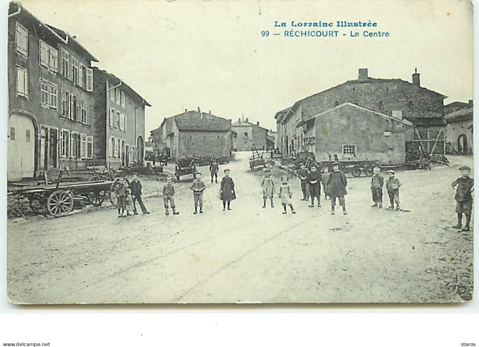 RECHICOURT - Le Centre - Rechicourt Le Chateau