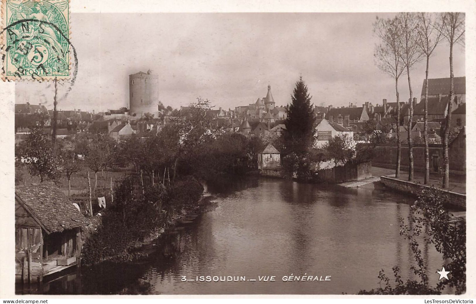 FRANCE - Issoudun - Vue Générale - Carte Postale Ancienne - Issoudun