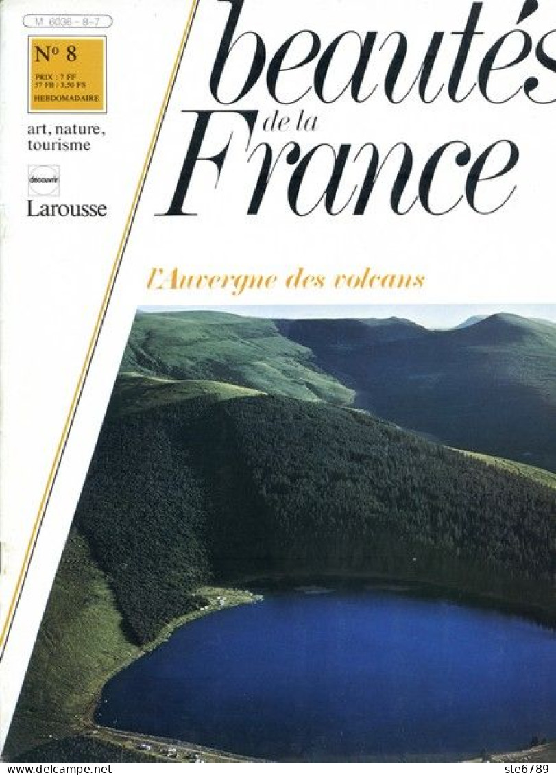 AUVERGNE DES VOLCANS    Revue Photos 1980 BEAUTES DE LA FRANCE N° 8 - Géographie