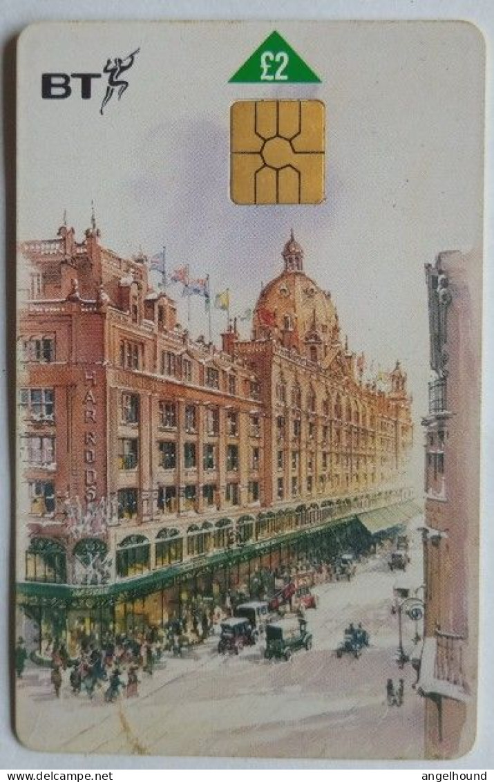 UK BT £2 Chip Card - Harrods - BT Promotional