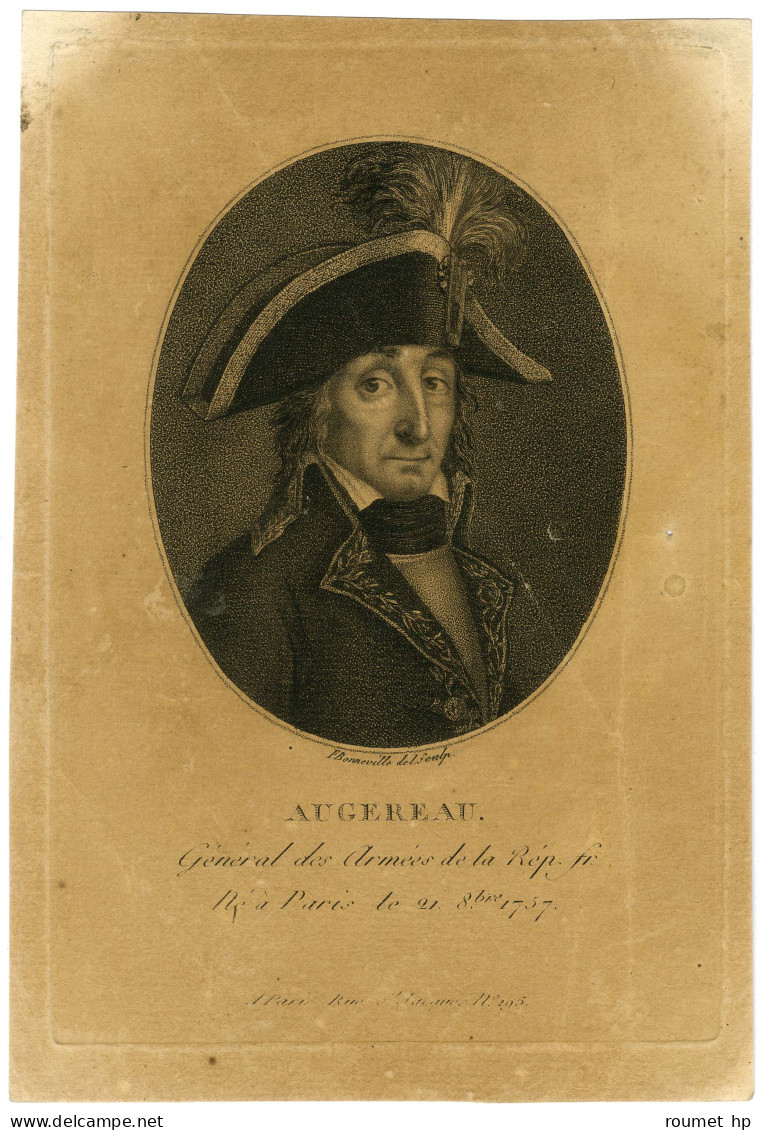 AUGEREAU Charles Pierre François, Duc De Castiglione (1757-1816), Maréchal D'Empire. - Sonstige & Ohne Zuordnung