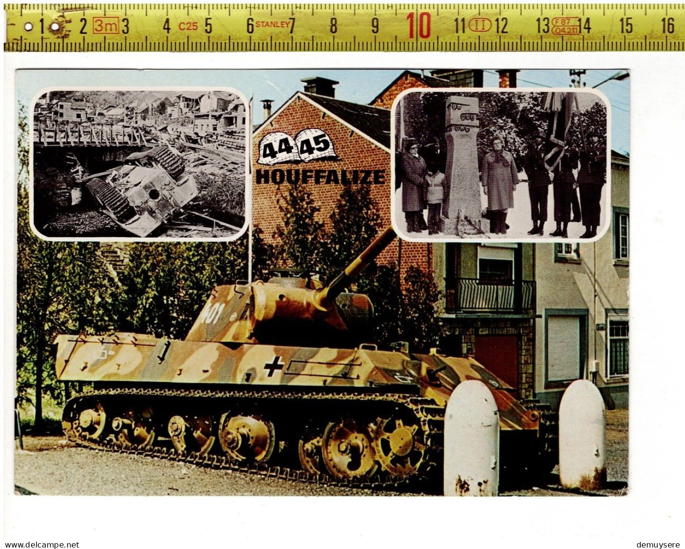 67720 - HOUFFALIZE VILLE MARTYRE CHAR PANTHER - Bastogne