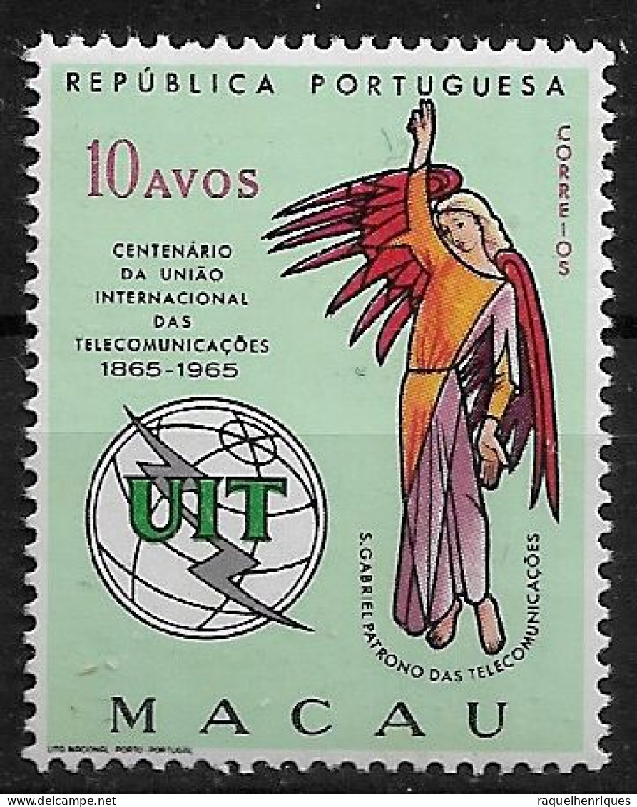 MACAU 1965 The 100th Anniversary Of I.T.U. MNH (NP#72-P17-L9) - Neufs