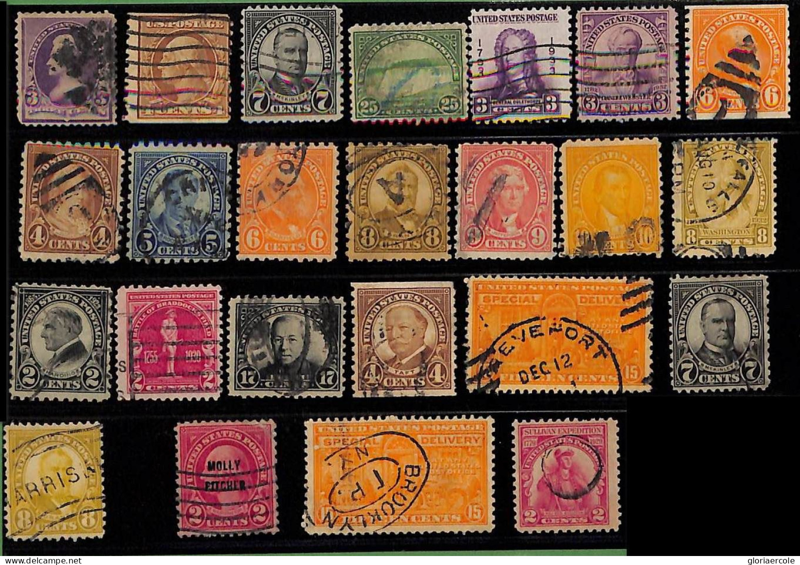 ZA0165 - USA  - STAMPS -  SMALL Lot Of USED Stamps. - Unused Stamps