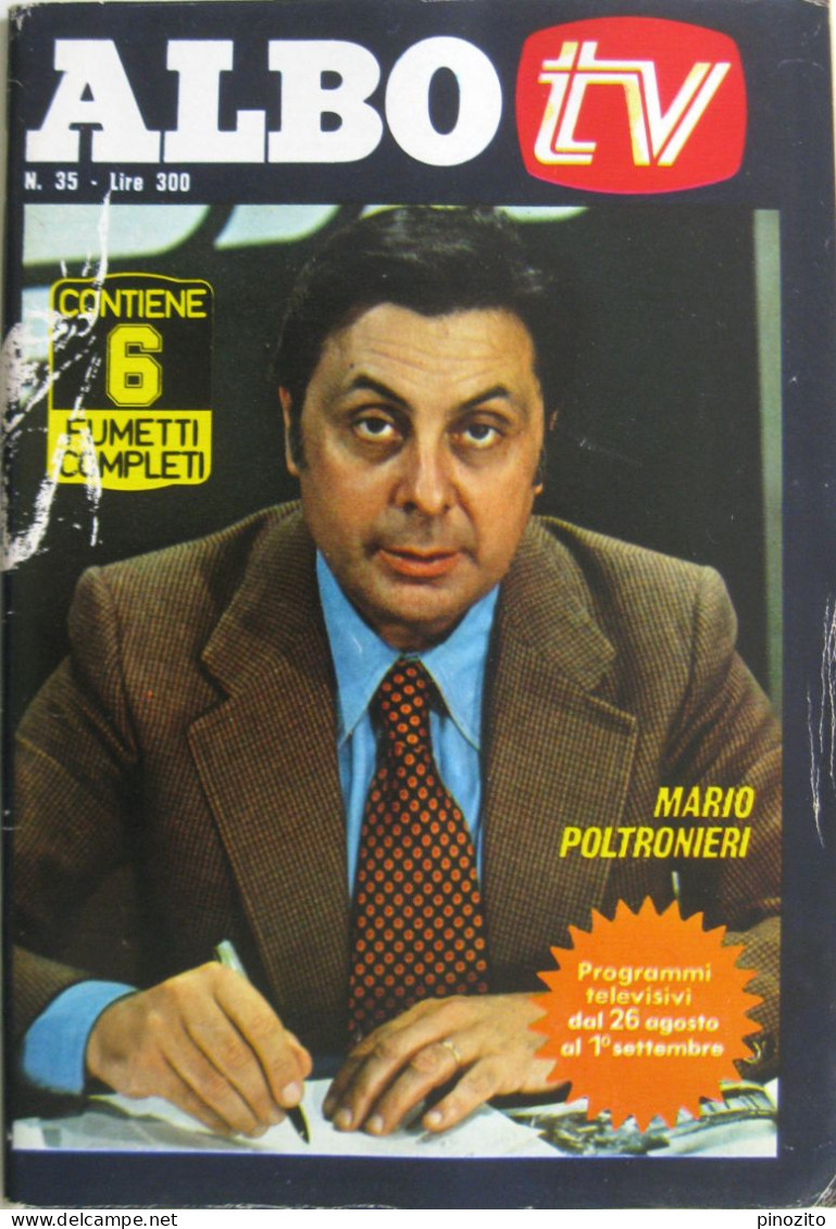 ALBO TV 35 1977 Mario Poltronieri Paola Senatore Franco Franchi Aroldo Tieri - TV