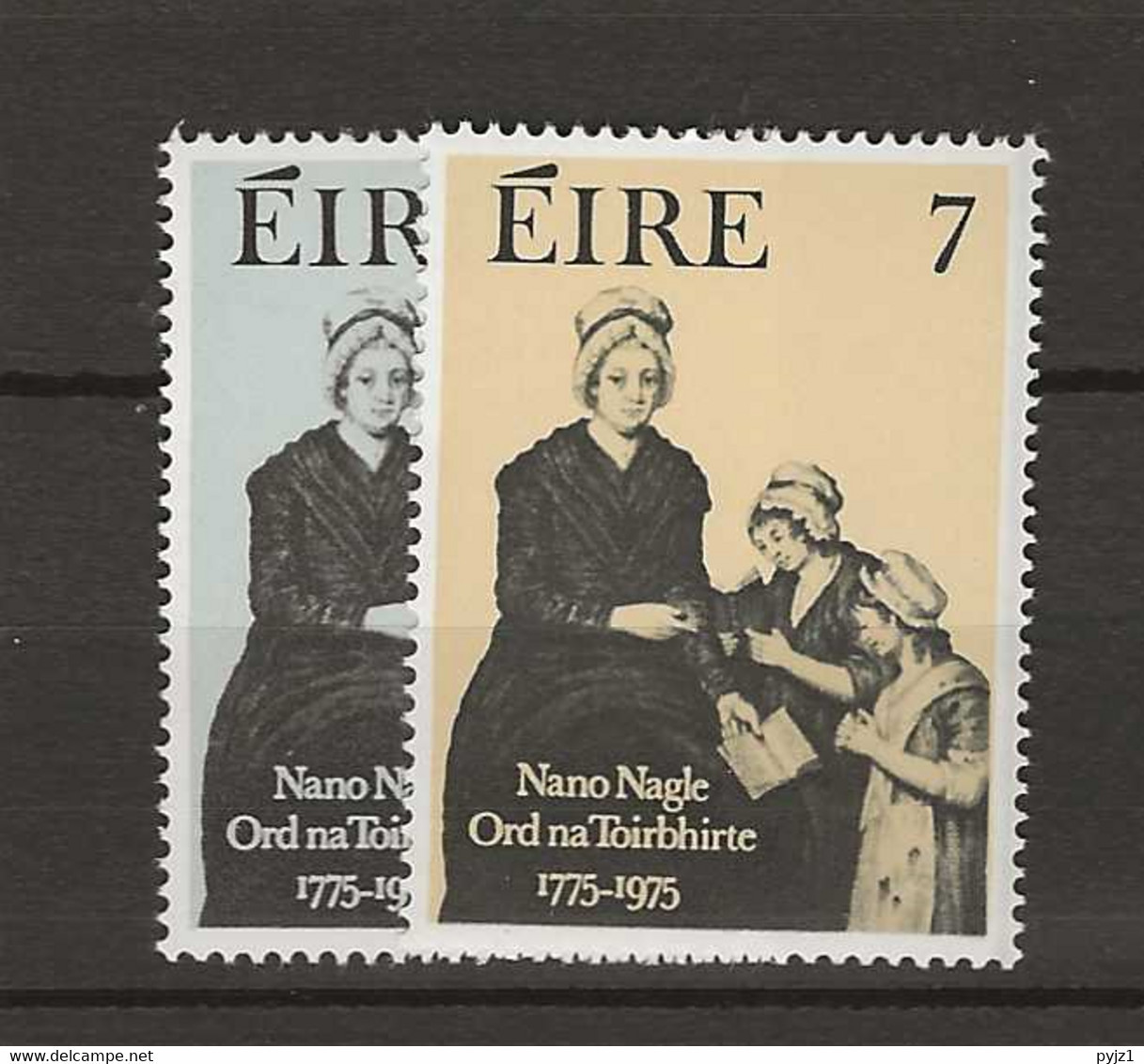 1975 MNH Ireland Mi 325-26 Postfris** - Unused Stamps