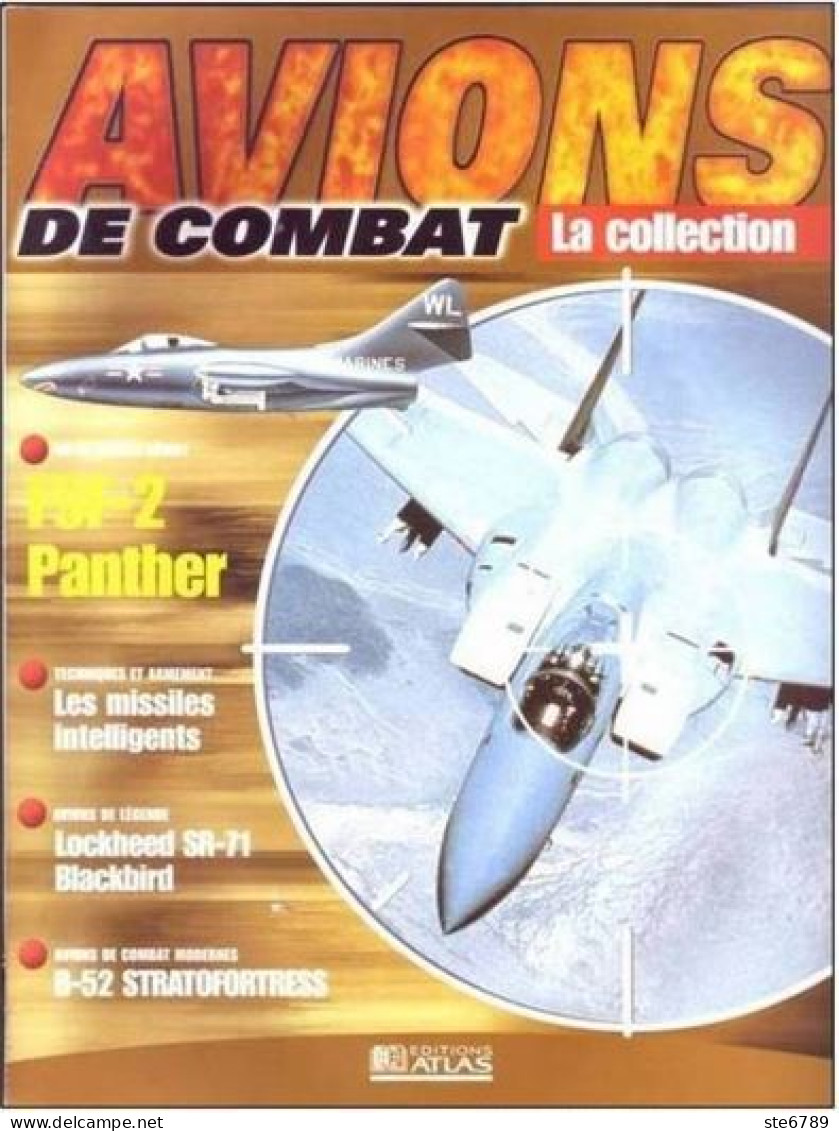 N° B18    F9F 2 PANTHER  Aviation  La Collection AVIONS DE COMBAT Guerre Militaria - Luftfahrt & Flugwesen