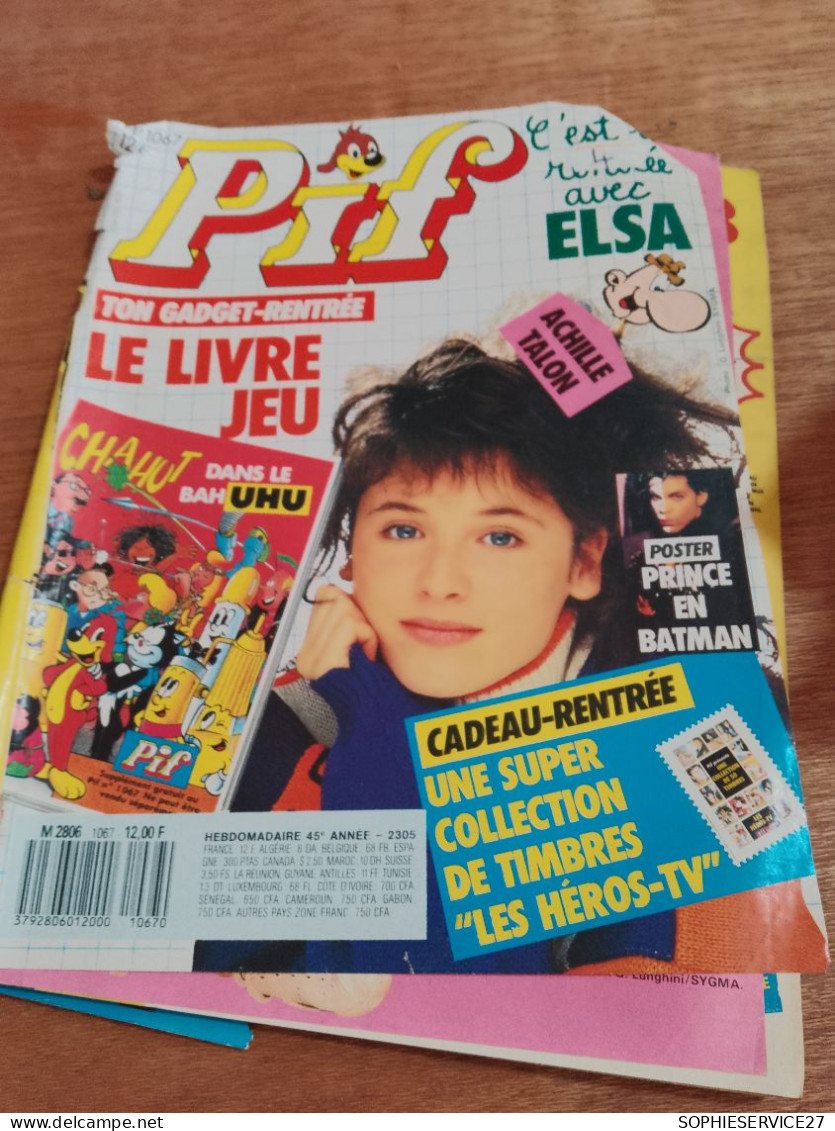 152 //  PIF N° 1067 / ELSA - Pif Gadget