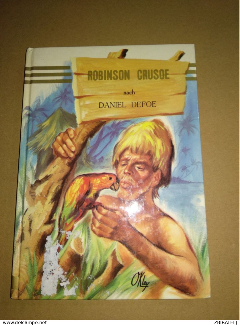 German ROBINSON CRUSOE (Daniel Defoe) HC - Abenteuer