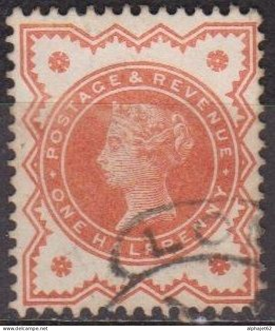 Reine Victoria - GRANDE BRETAGNE - Emission Du Jubilé - N° 91 - 1887 - Used Stamps