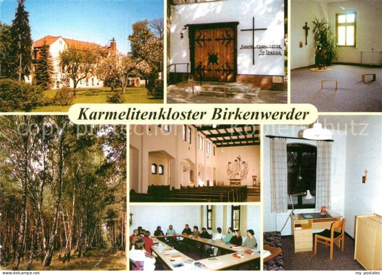 73013563 Birkenwerder Karmelitenkloster St Teresa Hauskapelle Konferenzraum Wald - Birkenwerder