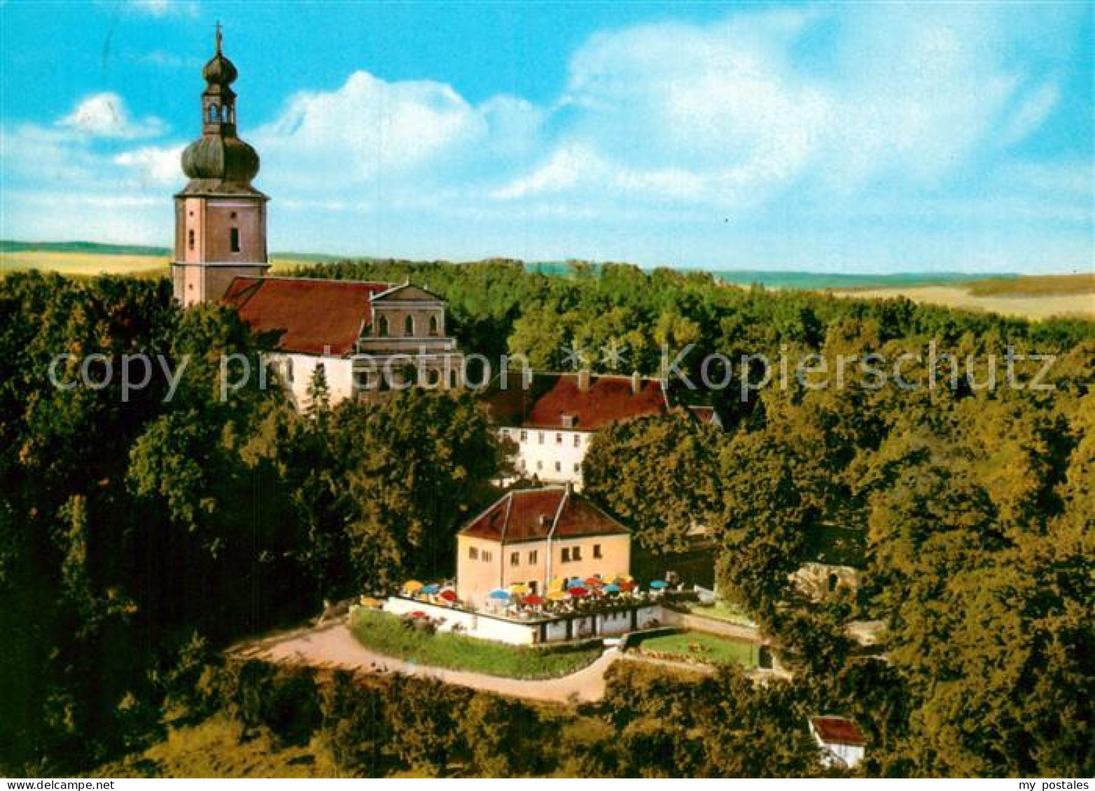 73010268 Amberg Oberpfalz Wallfahrtskirche Maria Hilf Mit Berggasthof Amberg - Amberg