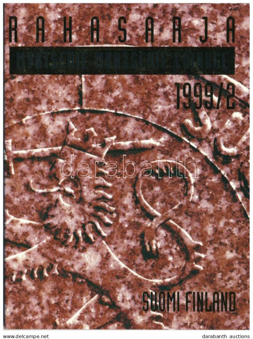 Finnország 1999. 10p - 10M (5xklf) Forgalmi Sor + "Európa Az új évezredben" Cu-Ni Zseton Szettben, Karton Dísztokban T:U - Unclassified