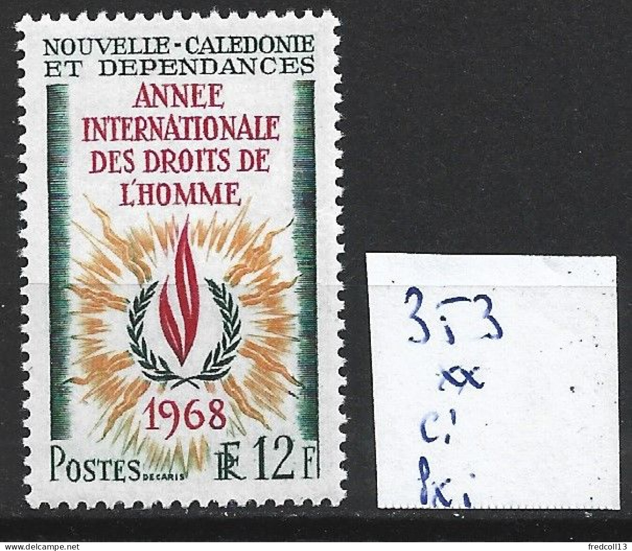 NOUVELLE-CALEDONIE 353 ** Côte 5 € - Nuovi