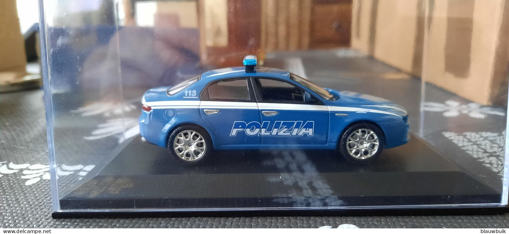 Norev 790028 Alfa Romeo159 Q4 2005 Polizia - Norev