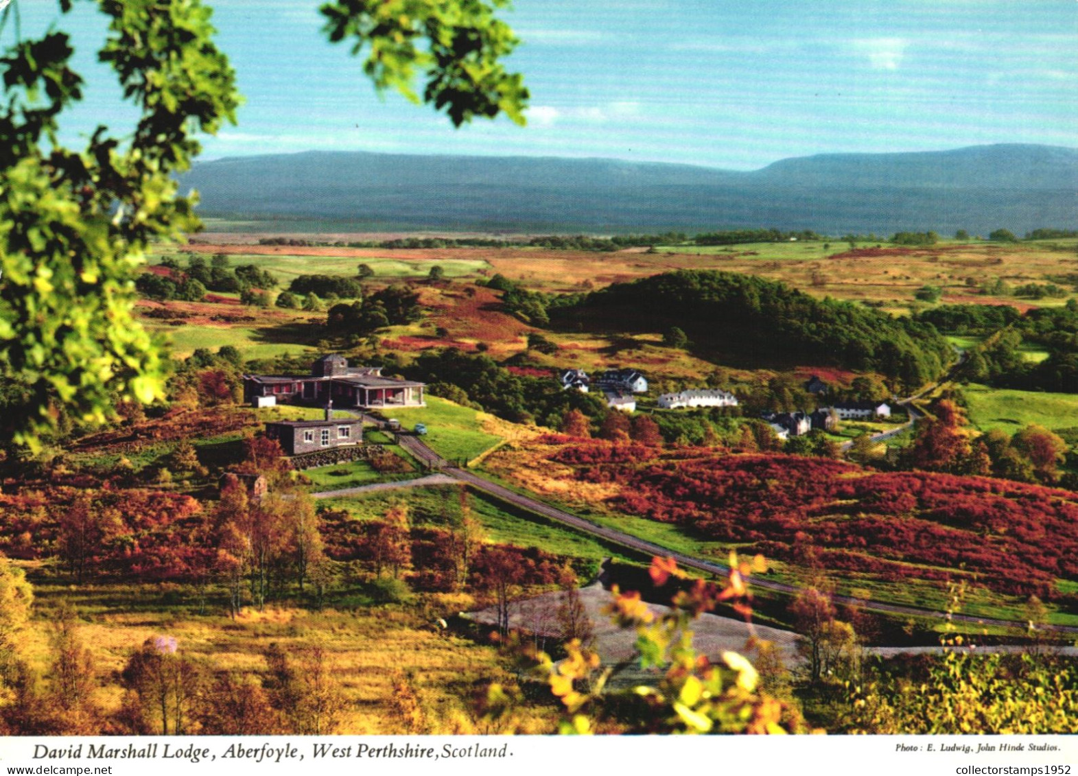 ABERFOVLE, PERTHSHIRE, ARCHITECTURE,  SCOTLAND, UNITED KINGDOM, POSTCARD - Perthshire