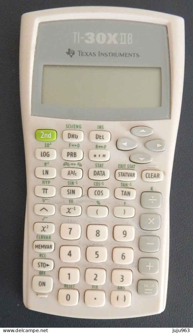 CALCULATRICE TEXAS INSTRUMENTS TI-30X IIB CALCULATRICE SCIENTIFIQUE BON ETAT - Sonstige & Ohne Zuordnung