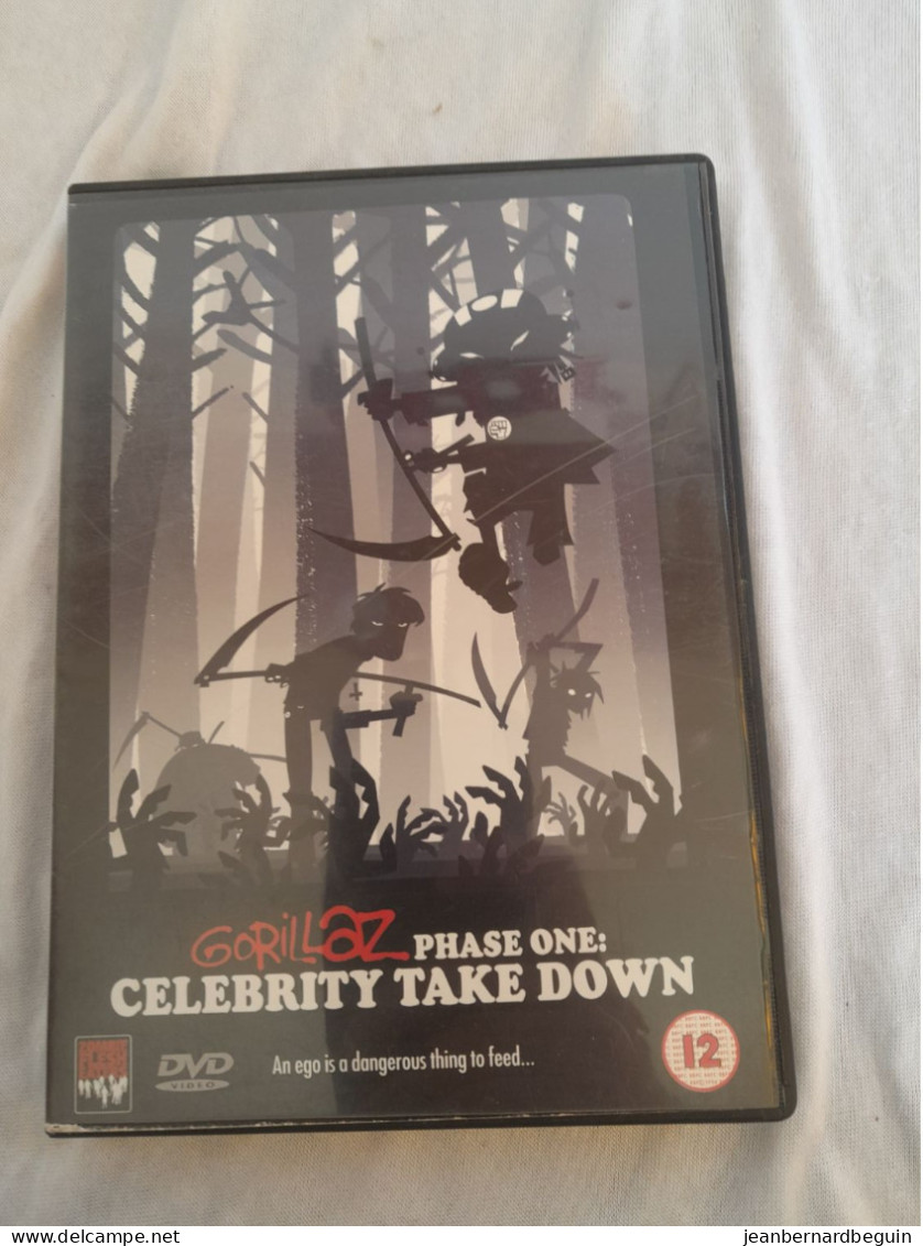 Dvd Gorillaz Phase One Celebrity Take Down - DVD Musicaux