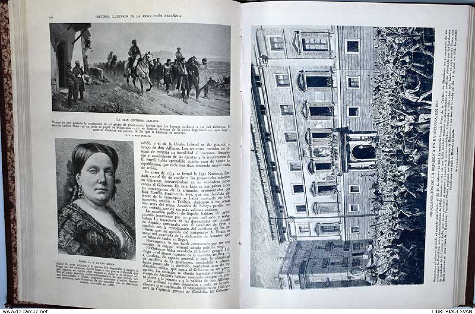 Historia Ilustrada De La Revolución Española (1870-1931). 2 Vols. - F. Caravaca Y A. Orts-Ramos - Historia Y Arte