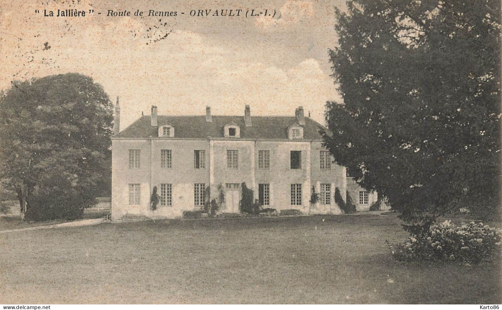 Orvault * " La Jallière " Route De Rennes * La Jallière Manoir Château - Orvault