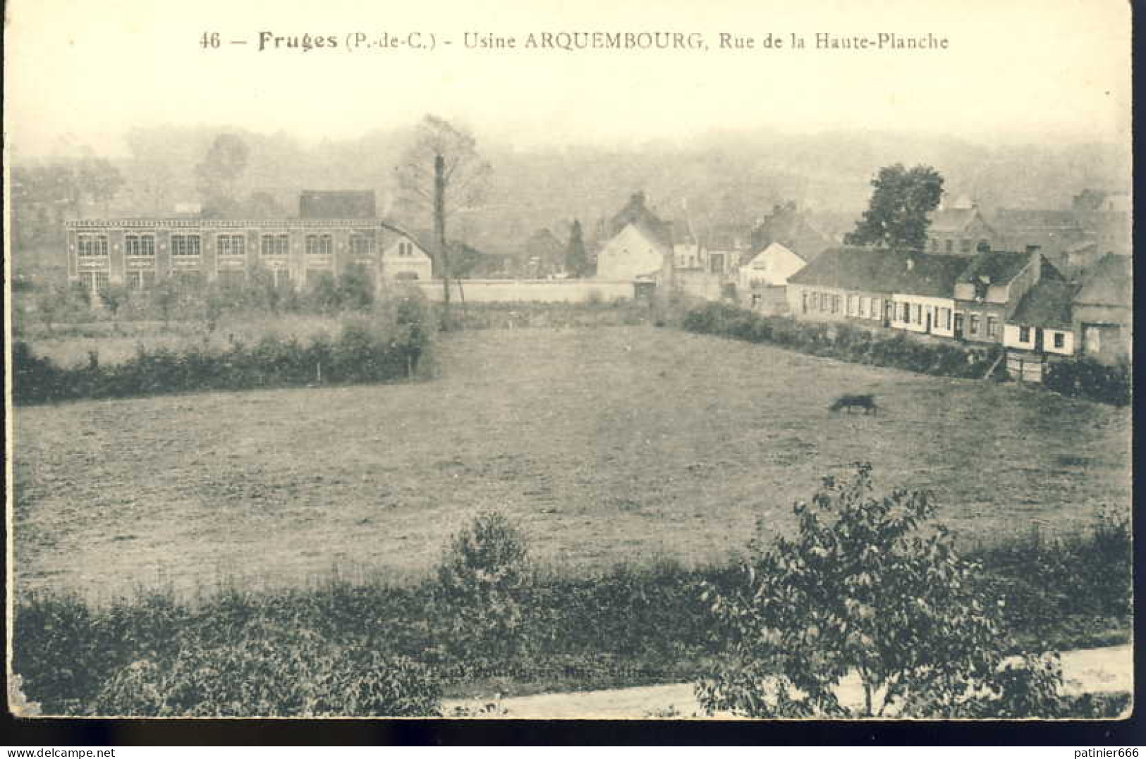 Fruges Usine Arquembourg Rue De La Haute Planche - Fruges