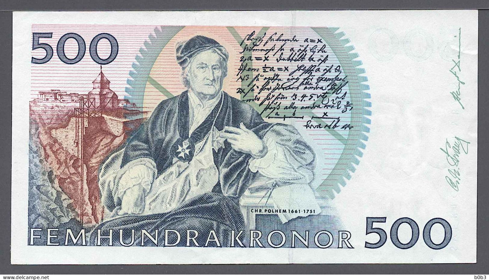 Sweden Svezia Suède Schweden LOT 1982 - 1990 50 100 500 1000 Kronor in Various Condition