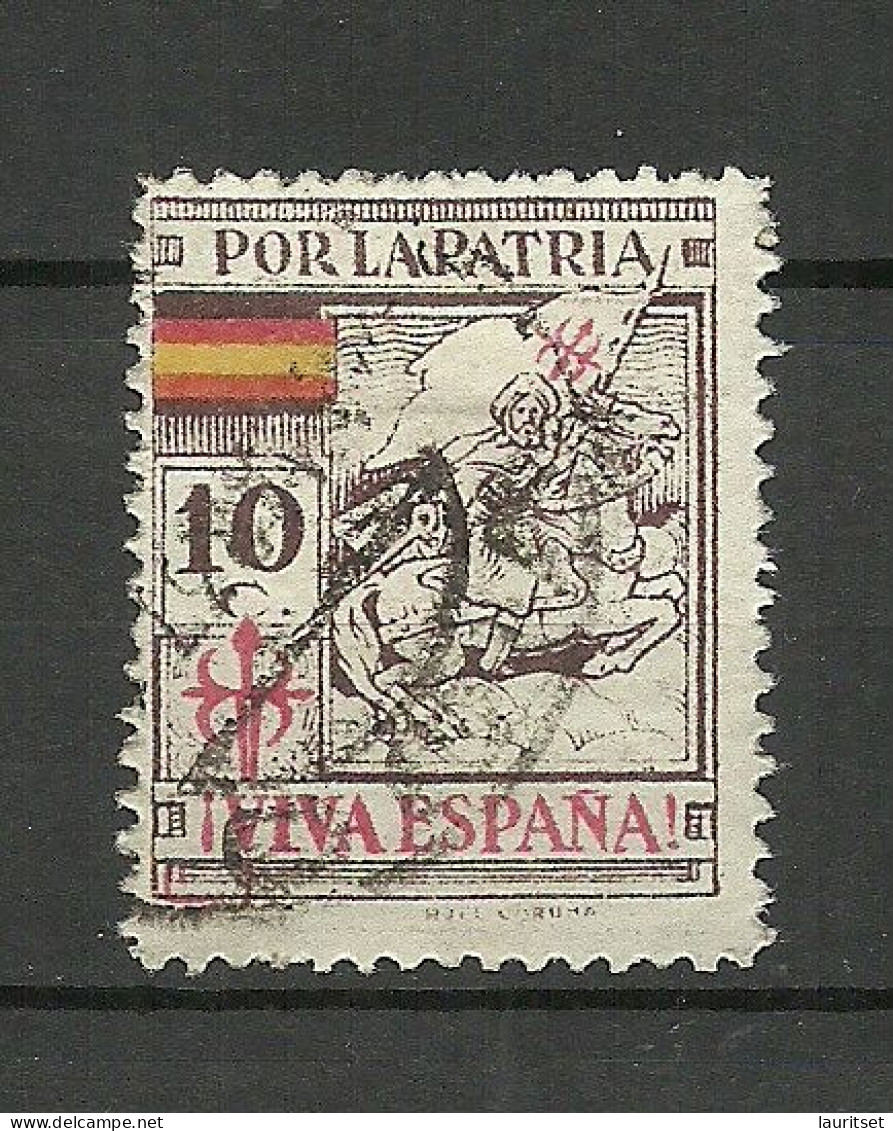 SPAIN Spanien Espana 1930ies Civil War Por La Patria O - Autres & Non Classés