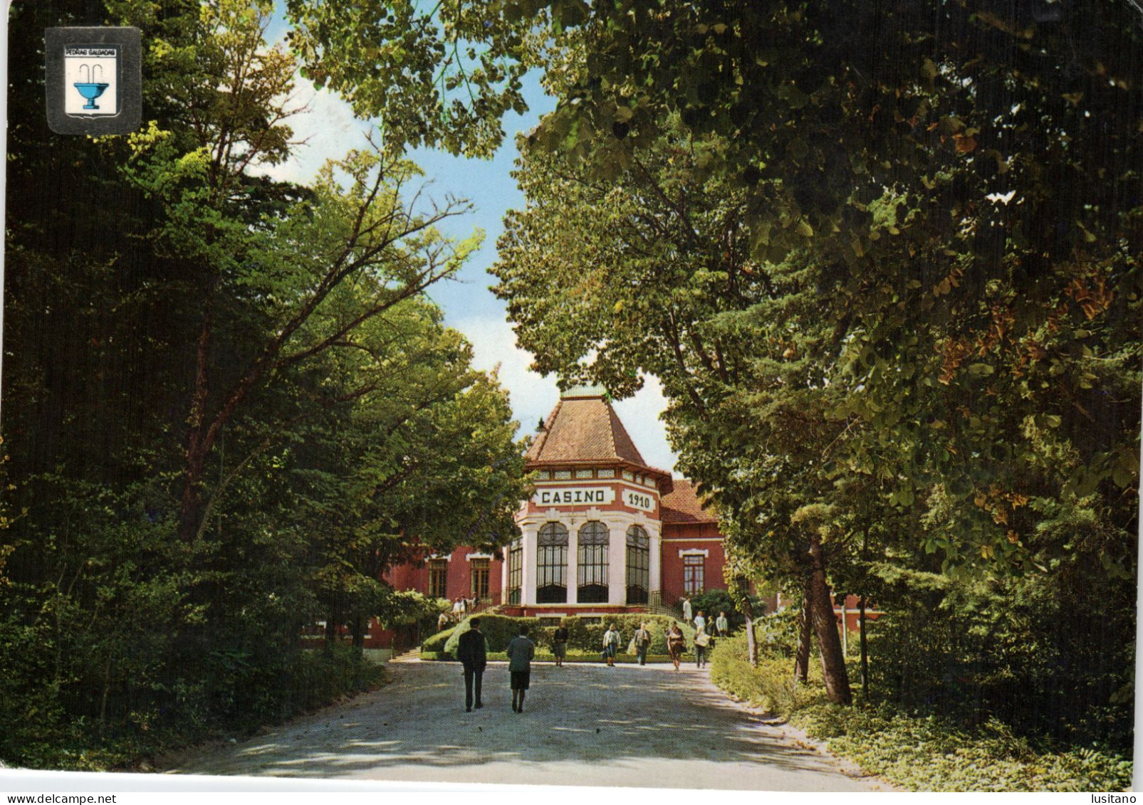 Pedras Salgadas - Casino - Stamp - Portugal ( 2 Scans ) - Vila Real