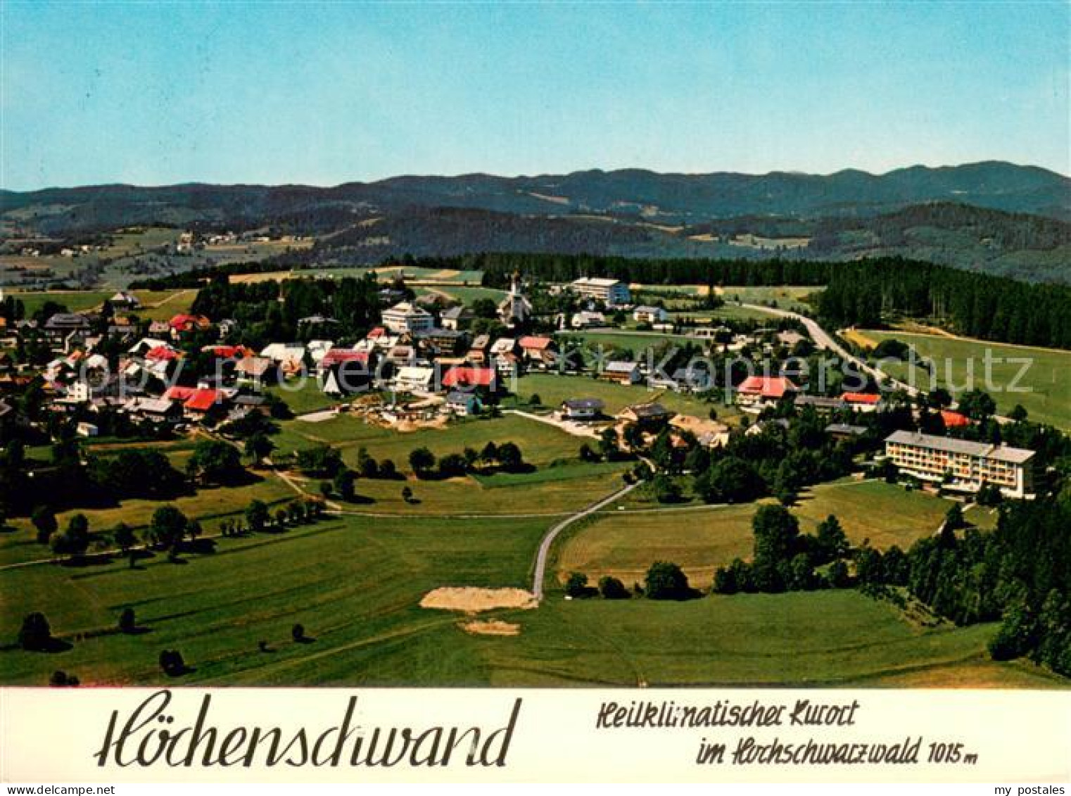 73719140 Hoechenschwand Fliegeraufnahme Hoechenschwand - Hoechenschwand