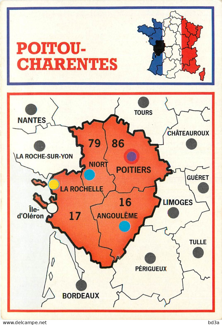 REGION - POITOU CHARENTES - Poitou-Charentes