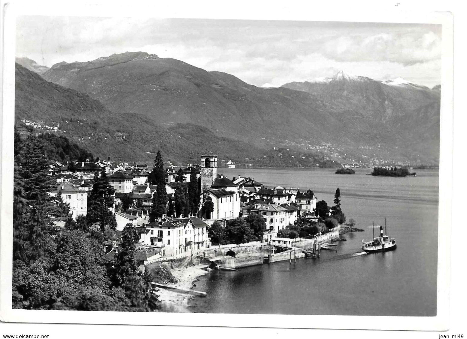 SUISSE - BRISSAGO ( Lago Maggiore) Gesamtansicht - Brissago