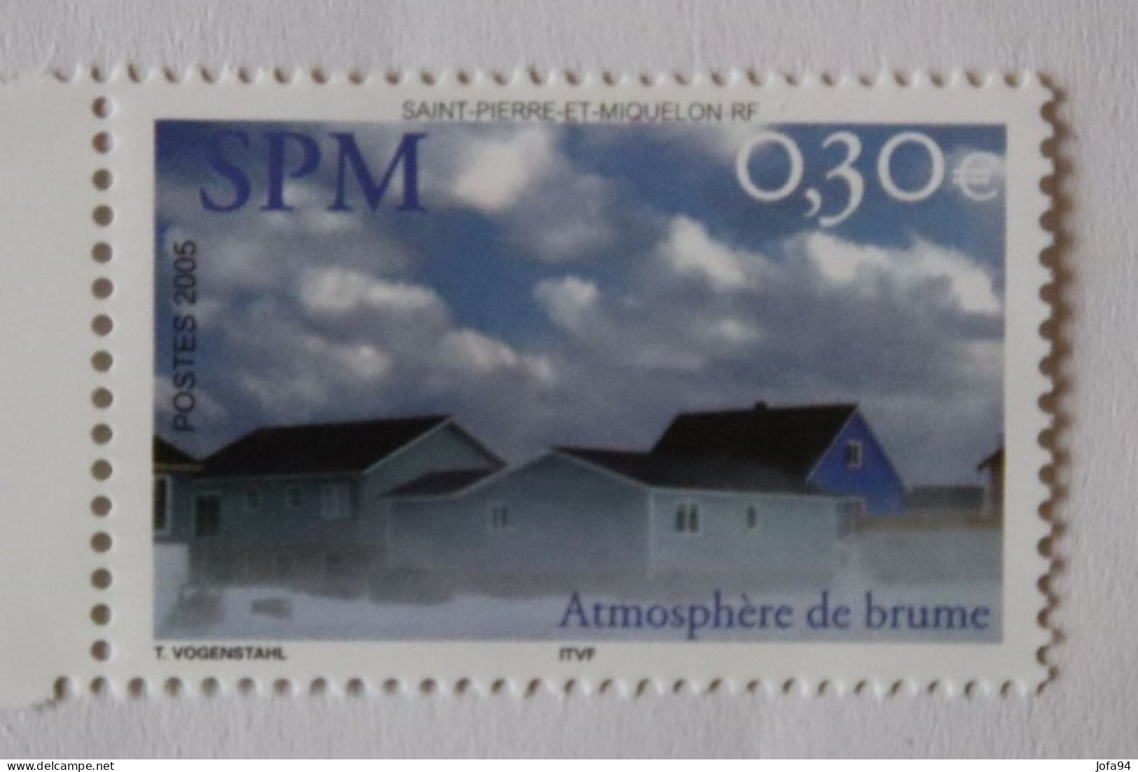 SPM 2005  Atmosphère De Brume Maisons  YT 852   Neuf - Neufs