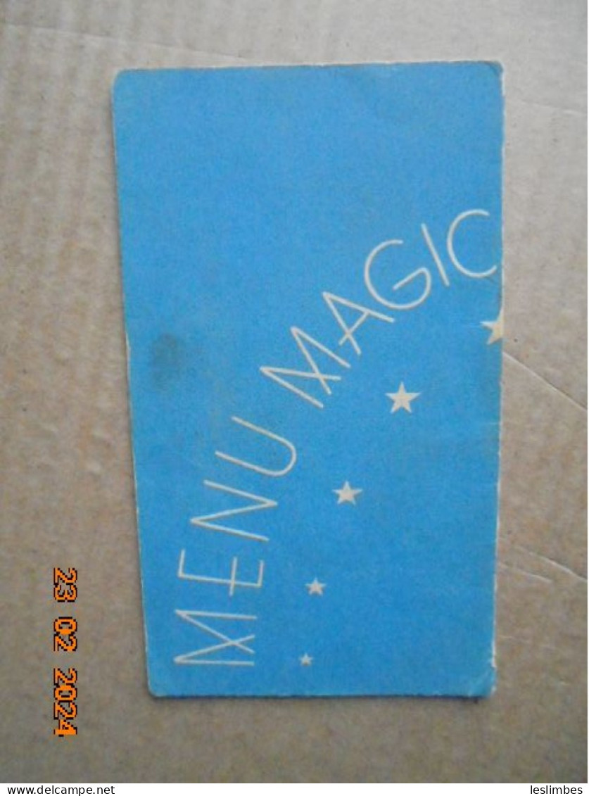 Menu Magic - National Biscuit Company Uneeda - American (US)