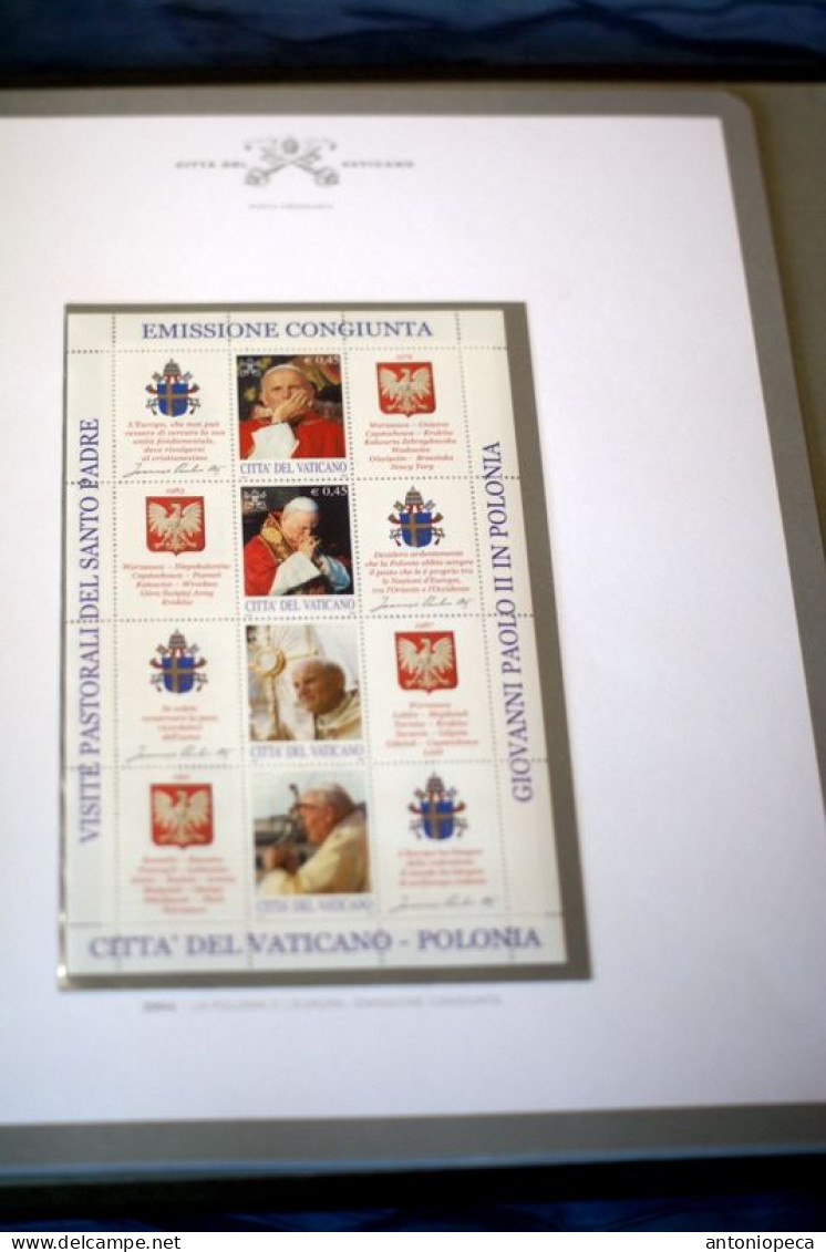 VATICANO 1978 - 2004 COLLEZIONE COMPLETA  PAPATO GIOVANNI PAOLO I E GIOVANNI PAOLO II