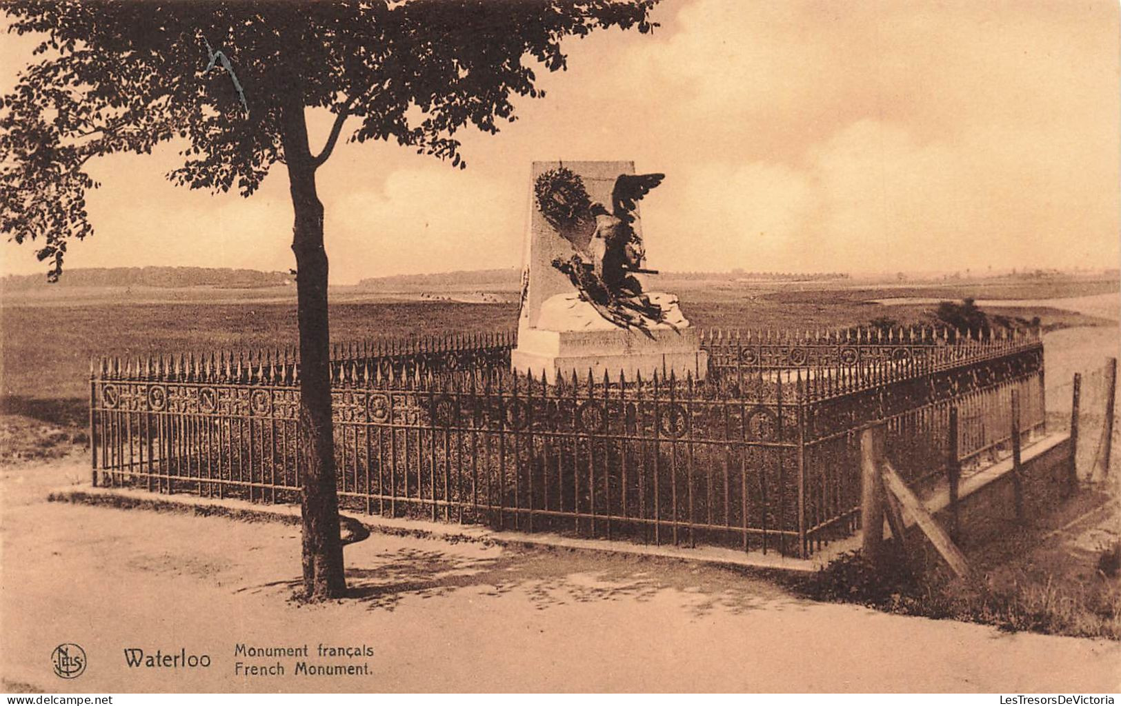 BELGIQUE - Waterloo - Monument Français - Carte Postale Ancienne - Waterloo