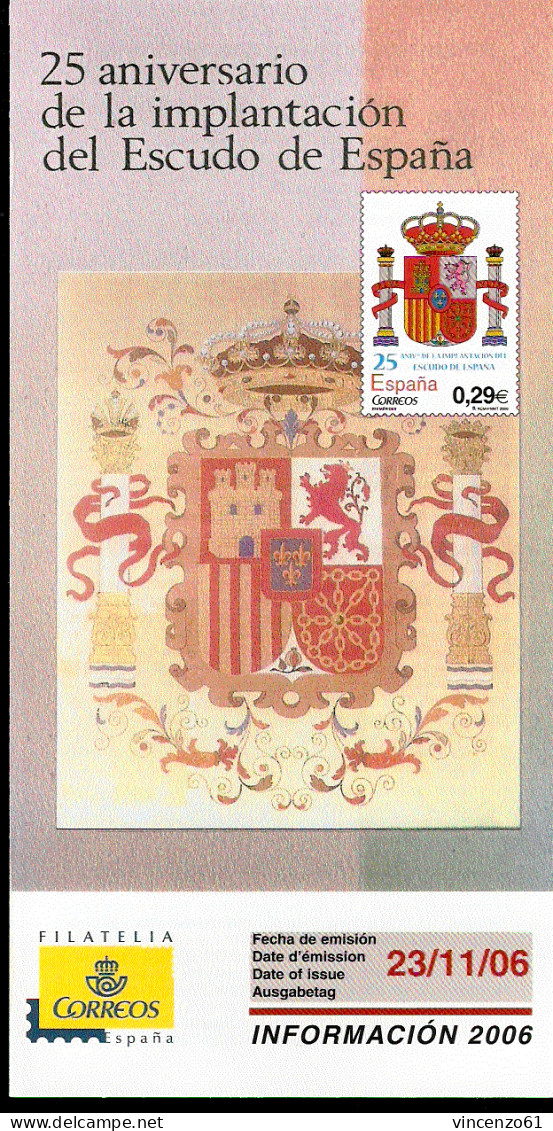 2006 Bollettino Bulletin Escudo De Espana - Covers