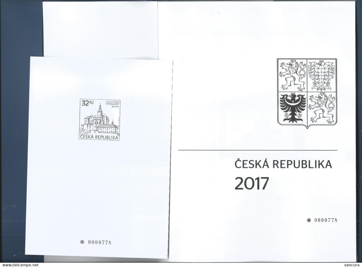Czech Republic Year Book 2017 With The Blackprint - Années Complètes