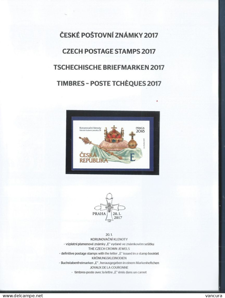 Czech Republic Year Book 2017 With The Blackprint - Années Complètes