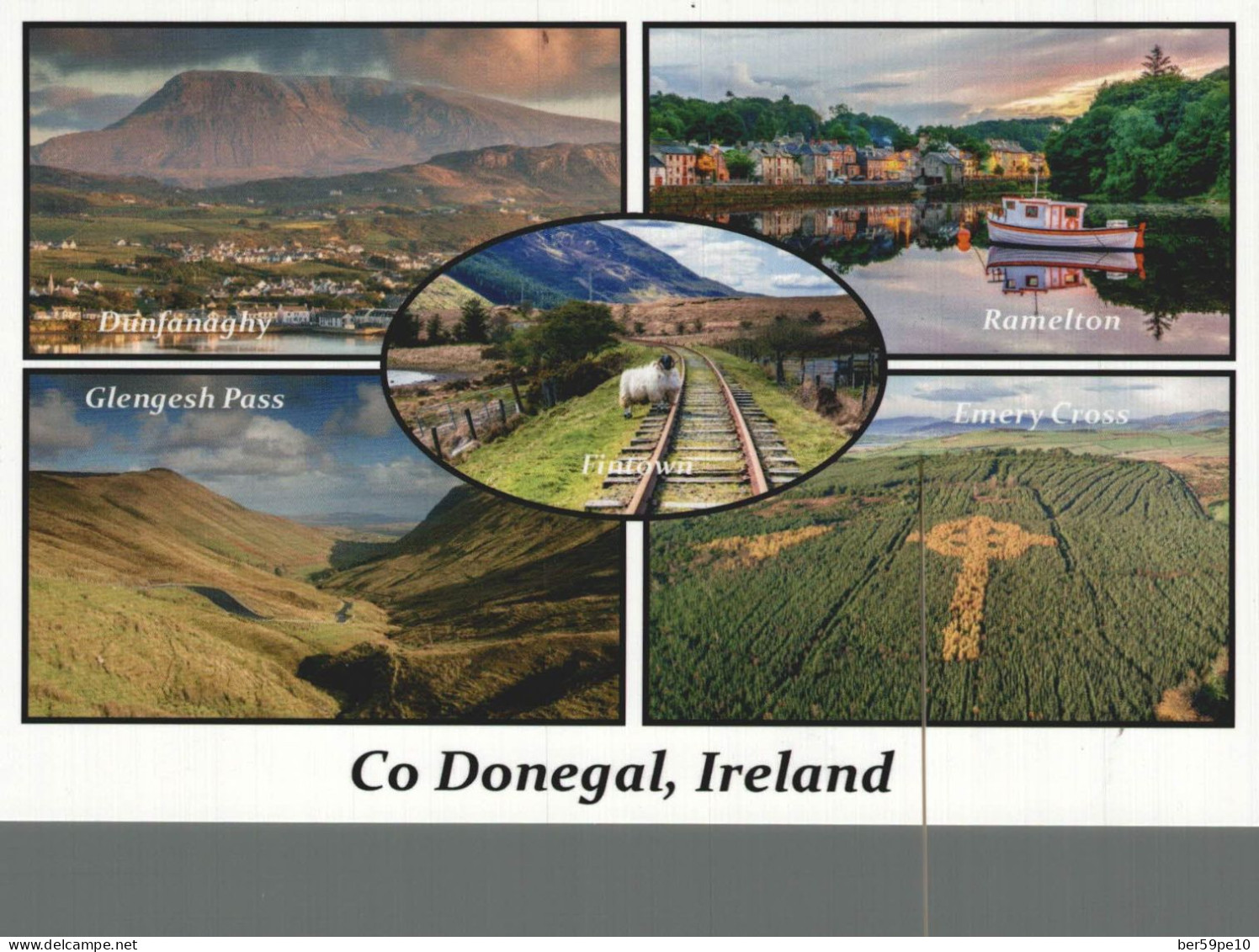 IRLANDE IRELAND CO DONEGAL MULTI-VUES - Donegal