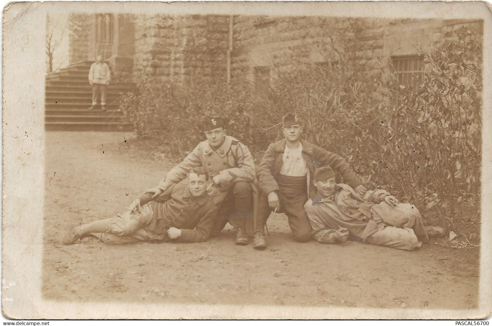 CPA MILITARIA - SOLDATS LUXEMBOURG 1922 - Uniforms