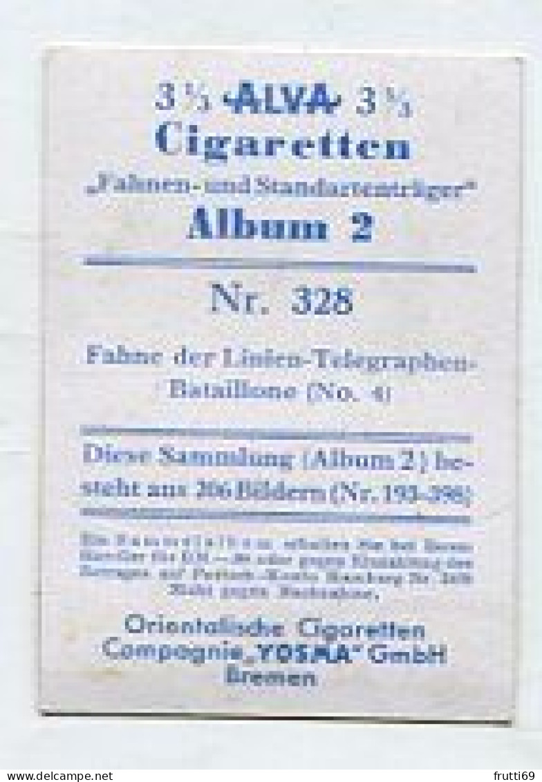 SB 03567 YOSMA - Bremen - Fahnen Und Standartenträger - Nr.328 Fahne Der Linien-Telegraphen-Bataillone No.4 - Sonstige & Ohne Zuordnung