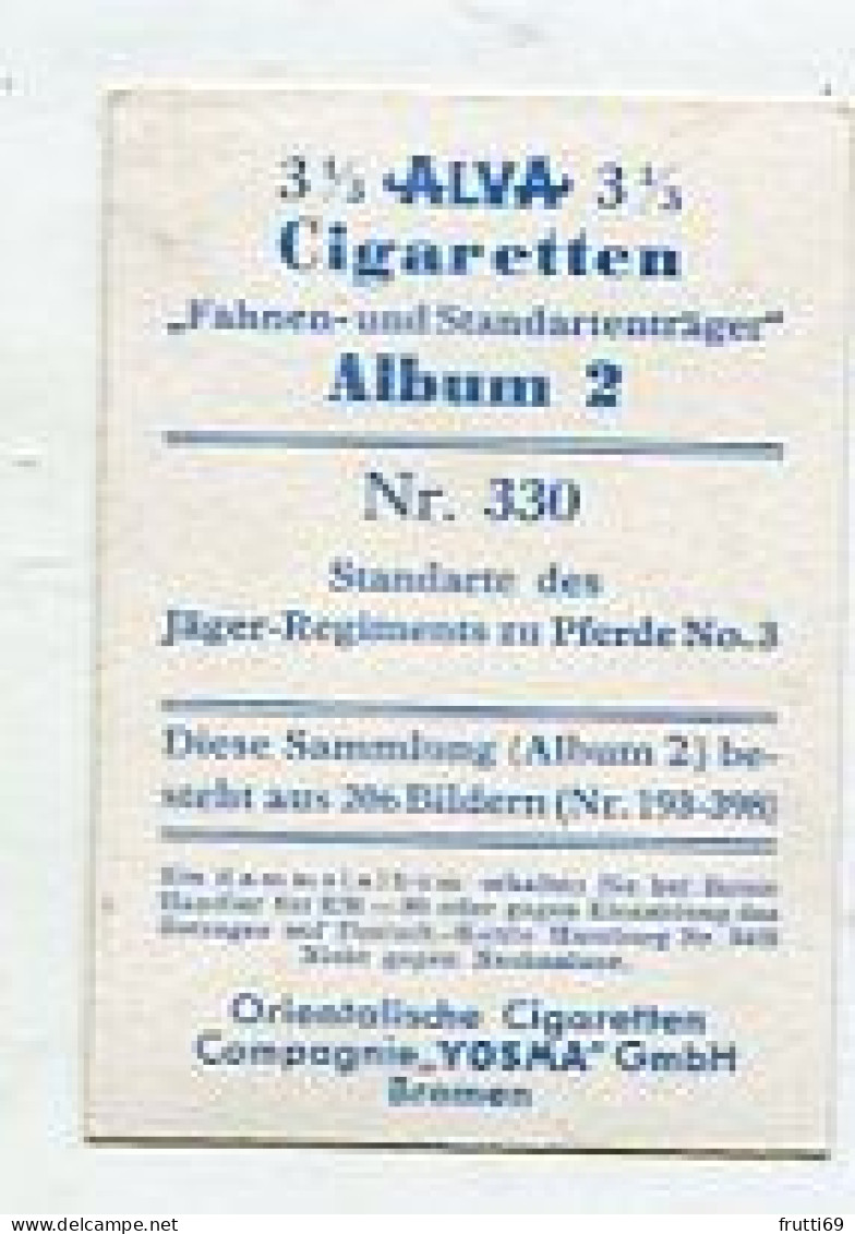 SB 03568 YOSMA - Bremen - Fahnen Und Standartenträger - Nr.330 Standarte Des Jäger-Regiments Zu Pferde No.3 - Andere & Zonder Classificatie